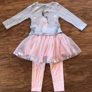Toddler girl Disney Frozen II set - size 3t